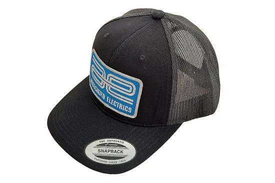 Team Associated AE Logo Black Trucker Hat/Cap Curved Bill &mdash; image 2 of 2