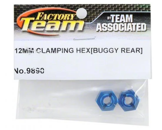 Associated 12mm Aluminium. Clamping Wheel Hex B4.1/B44.1 Rear &mdash; image 2 of 2
