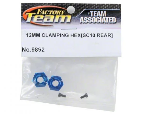 Associated 12mm Aluminium. Clamping Wheel Hex SC10 Rear — image 2 of 2