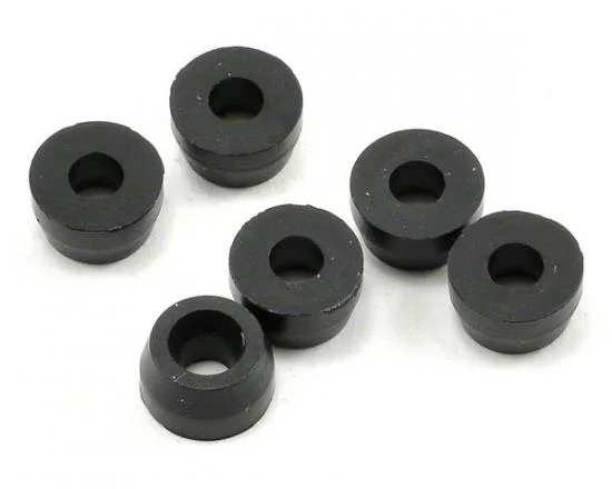 Axial Rubber Bump Stop 3.6x7x4 (6) — image 1 of 3