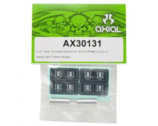 Axial Icon Clear Anodized Aluminium Shock Reservoir (2) — image 2 of 3