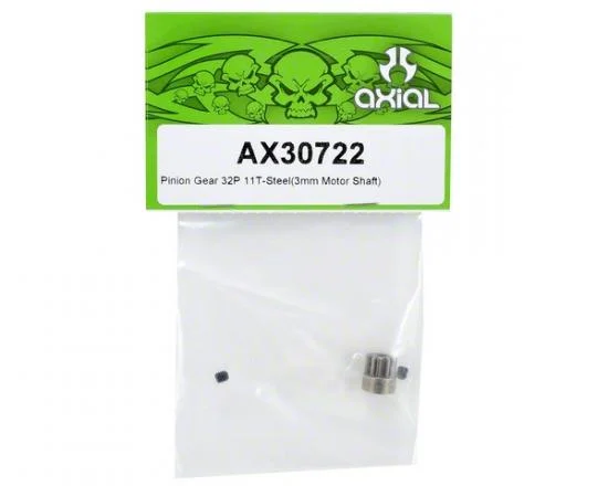 Axial Pinion Gear 32P 11T - Steel (3mm Motor Shaft) — image 2 of 3