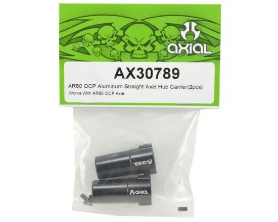 Axial AR60 OCP Aluminium Straight Axle Hub Carrier (2) &mdash; image 2 of 3