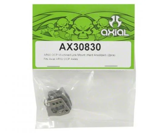 Axial AR60 OCP Machined Link Mounts (Hard Anodized) (2) — image 2 of 3