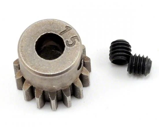 Axial Pinion Gear 32P 15T - Steel (5mm Motor Shaft) — image 1 of 3