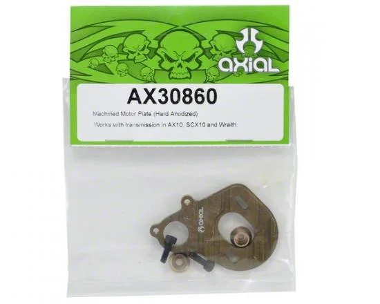 Axial Machined Motor Plate (Hard Anodized) — image 2 of 3