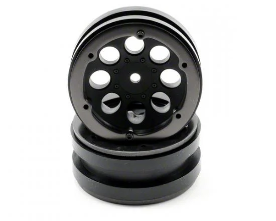 Axial 1.9 8 Hole Beadlocks - Black (2) — image 1 of 4
