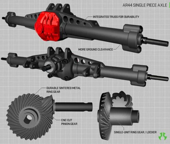 Axial SCX10-2 Deadbolt - RTR — image 19 of 33