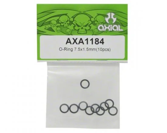 Axial O-Ring 7.5x1.5mm (S8) (10) — image 2 of 3