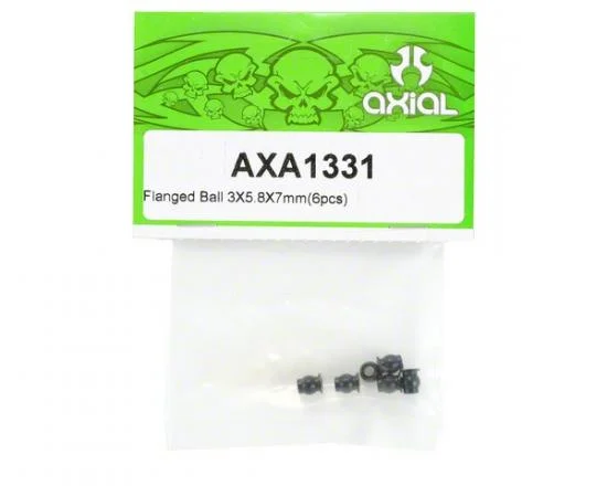 Axial Flanged Ball 3x5.8x7mm (6pcs) — image 2 of 3