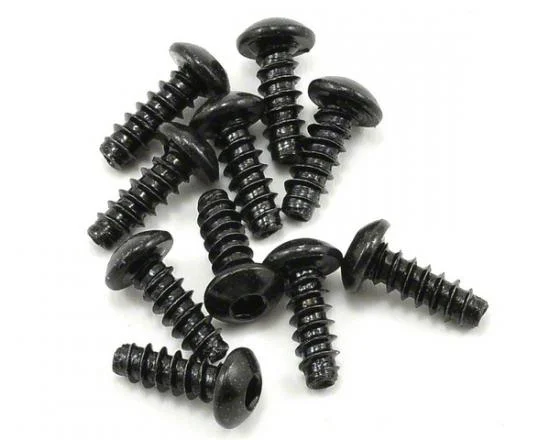 Axial M3x8mm Hex Socket Tapping Button Head (Black) (10) — image 1 of 3