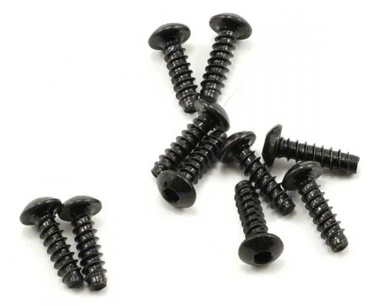 Axial M3x10mm Hex Socket Tapping Button Head (Black) (10) — image 1 of 3