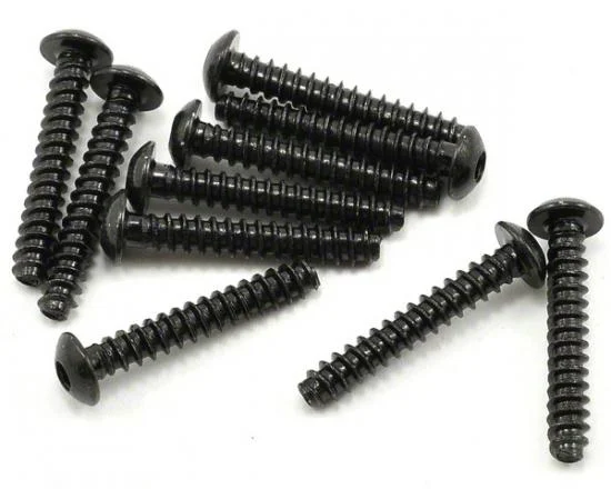 Axial M3x18mm Hex Socket Tapping Button Head (Black) (10) — image 1 of 3