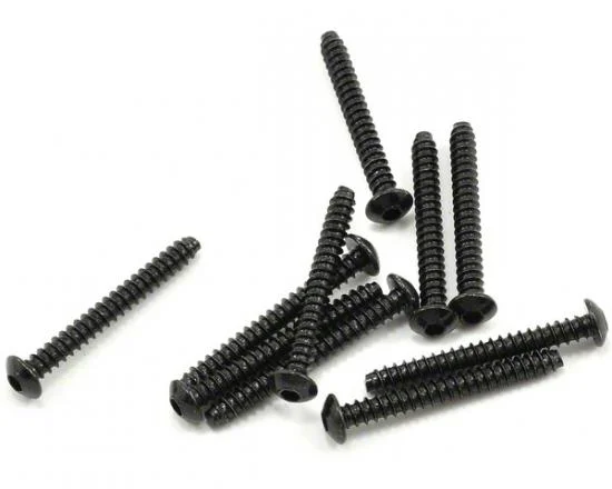 Axial M3x25mm Hex Socket Tapping Button Head (Black) (10) — image 1 of 3