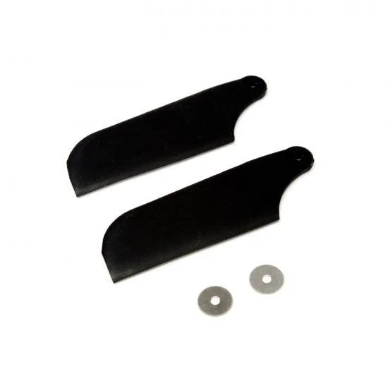 Blade 450D Black Tail Rotor Blade Set — image 1 of 2