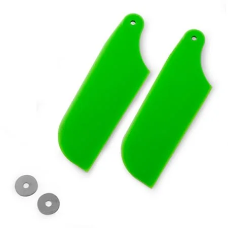 Blade 450/400 Green Tail Rotor Blade — image 1 of 2
