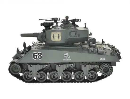 Brother RC Tank 1:18 Usa M4A3 Sherman Green — image 1 of 15