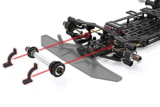 Corally SSX823 Chassis Kit Only — image 8 of 12