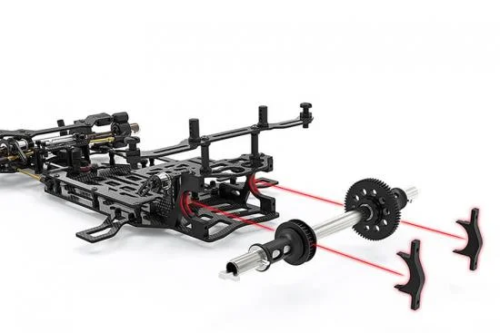 Corally SSX823 Chassis Kit Only — image 7 of 12