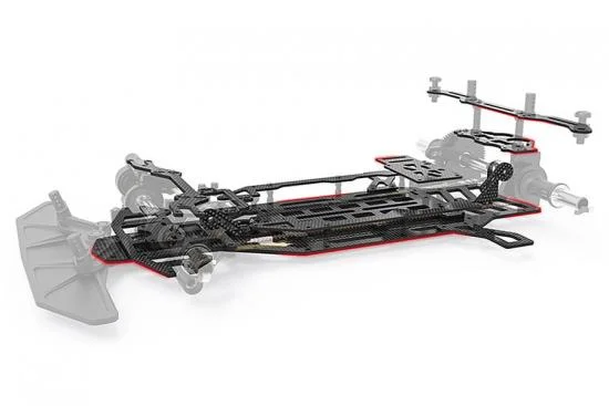 Corally SSX823 Chassis Kit Only — image 6 of 12