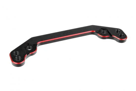 Corally Ackerman Plate Aluminium 7075 Hard Anodised Black/Red — image 2 of 2