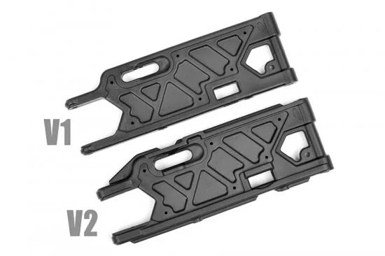 Corally Suspension Arm Long V2 Lower Rear Composite 1 PC &mdash; image 3 of 5
