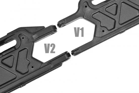 Corally Suspension Arm Long V2 Lower Rear Composite 1 PC &mdash; image 5 of 5