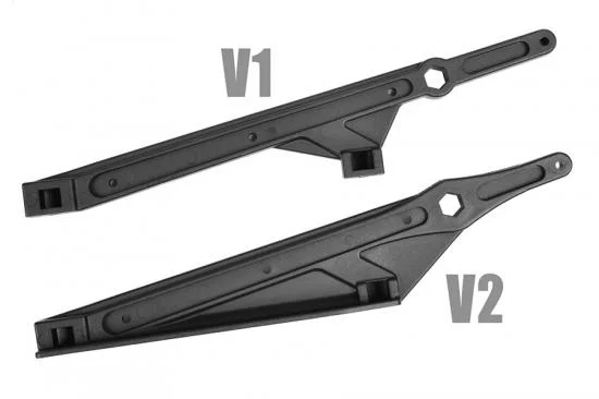 Corally Chassis Brace V2 Rear Composite 1 PC — image 3 of 4