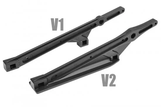 Corally Chassis Brace V2 Rear Composite 1 PC — image 4 of 4