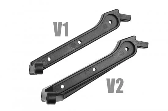 Corally Shock Tower Brace V2 Front Composite 1 PC &mdash; image 3 of 4