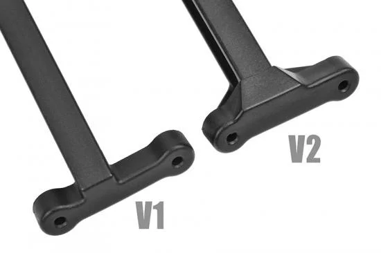 Corally Shock Tower Brace V2 Front Composite 1 PC &mdash; image 4 of 4