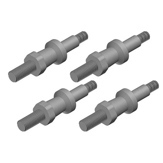 Corally Shock Screw - Steel - 4 Pcs — image 2 of 4