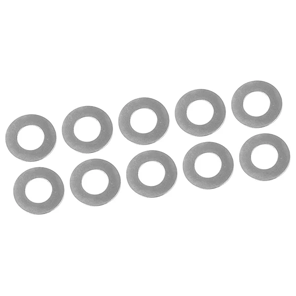 Corally Shim Rings - 6X11X0.2mm - Steel - 10 Pcs