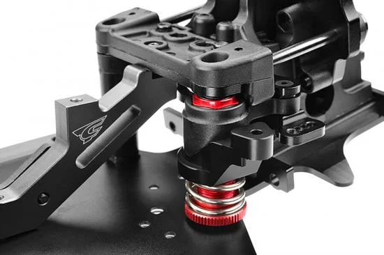Corally Servo Saver Steering A Rm 7075 T6 Hard Anodised Black &mdash; image 7 of 8