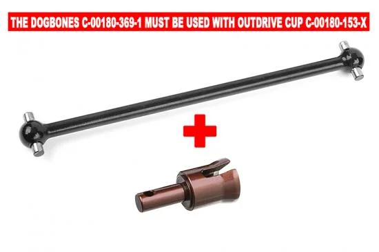 Corally Dogbones Short 2021 Rear Steel (2) — image 2 of 2