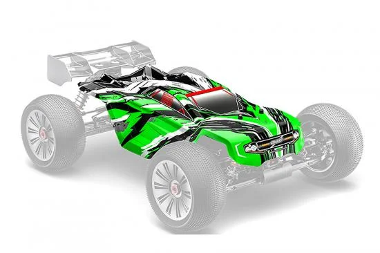 Corally Polycarbonate Body - Shogun Xp 6S - Painted - Cut - 1 PC — image 3 of 3
