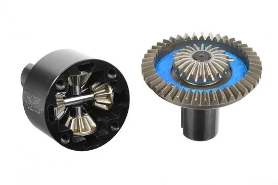 Corally Xtreme Diff Case 30mm Aluminium 7075 Hard Anodised Black Front — image 2 of 5
