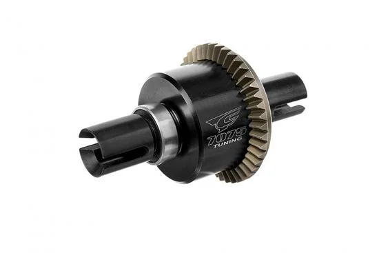 Corally Xtreme Diff Case 30mm Aluminium 7075 Hard Anodised Black Front — image 3 of 5