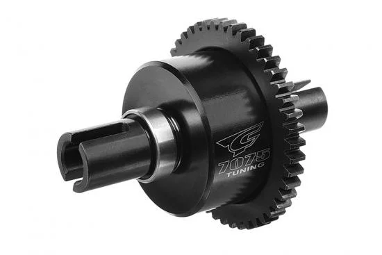 Corally Xtreme Diff Case 35mm Aluminium 7075 Hard Anodised Black Centre — image 3 of 5