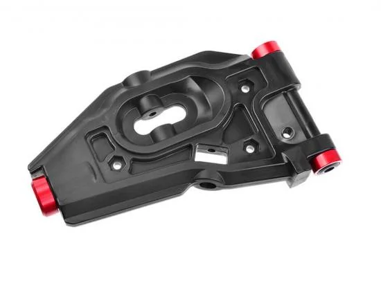 Corally HDA Suspension Arm Ins Ert Inner Aluminium Red 2 Pcs &mdash; image 3 of 3
