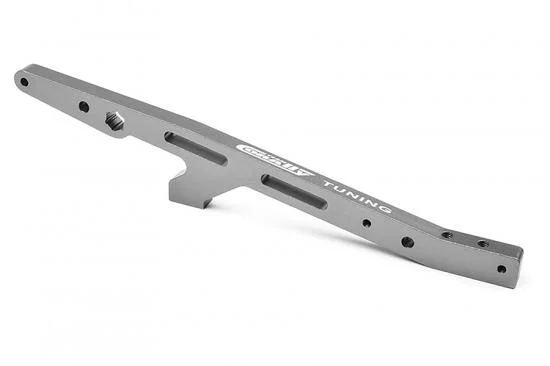 Corally Chassis Brace XTR Rear Aluminium - Titanium — image 2 of 3
