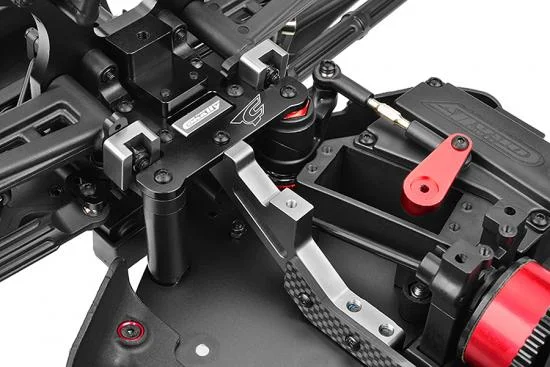 Corally Arm Holder XTR Upper Front Aluminium - Titanium &mdash; image 3 of 4