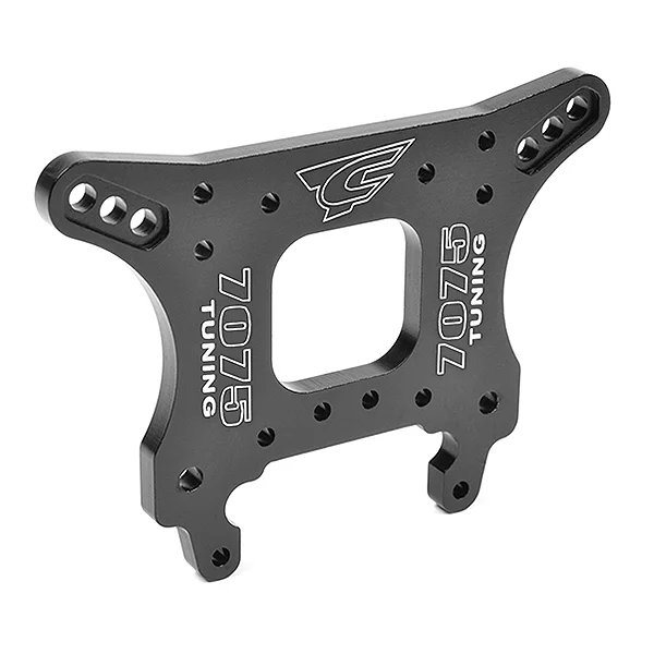 Corally Shock Tower XTR Front 7075 Aluminium 5mm Black