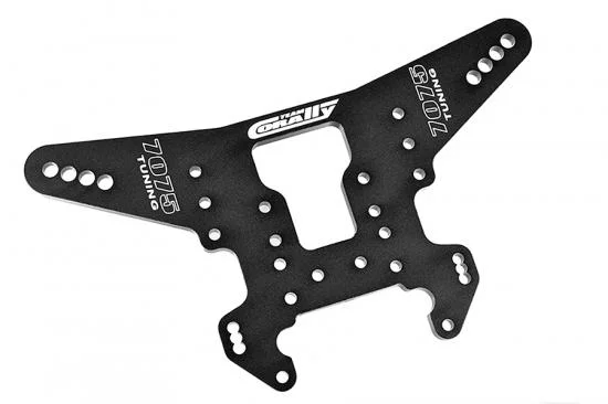 Corally Shock Tower XTR Mtl Rear 7075 Aluminium. 5mm Black &mdash; image 2 of 2