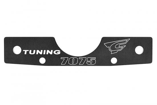 Corally Suspension Arm Mount Rf Swiss 7075 T6 3mm Hard BL. — image 2 of 2