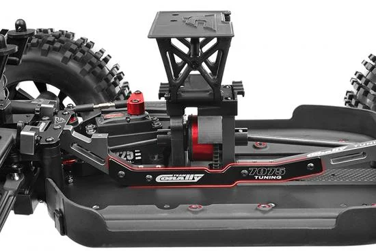 Corally Chassis Stiffener XTR 7075 T6 3mm Hard Black Anodise — image 2 of 2