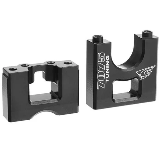 Corally Center Diff Bulkhead S Wiss Made 7075 T6 Black Made I — image 3 of 4
