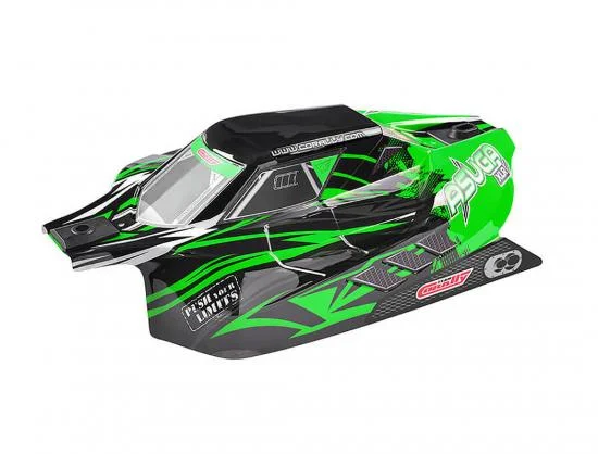 Corally Polycarbonate Body Asuga Xlr Painted Green Cut 1 PC — image 2 of 3