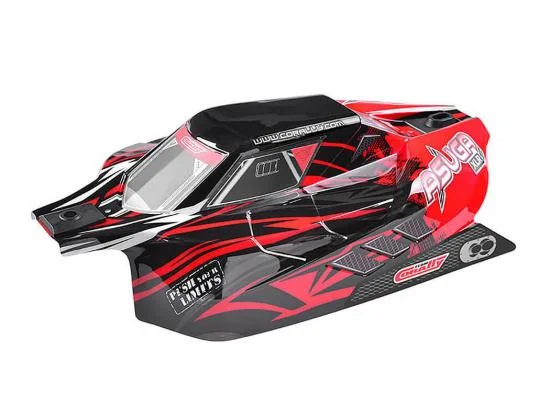 Corally Polycarbonate Body Asuga Xlr Painted Red Cut 1 PC — image 2 of 3
