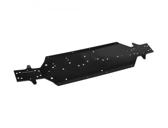 Corally Chassis Asuga Xlr Aluminium Black 1 PC &mdash; image 2 of 3
